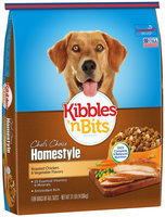 Kibbles 'n Bits Brand Dog Food Grilled Steak & Vegetable Flavor Dry Dog Food, 35-Pound
