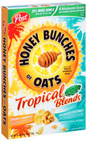 Honey Bunches of Oats Tropical Blends Crispy Mango/Crunchy Coconut Cereal (Discontinued)