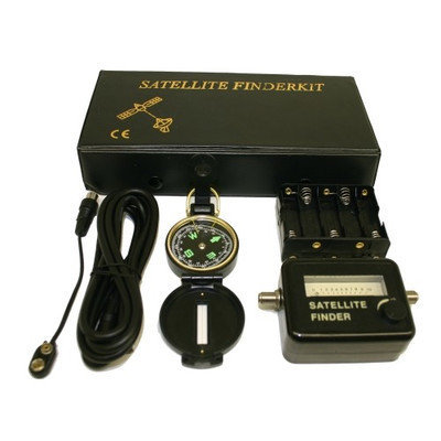 Digiwave SC10S Satellite Finder Kit with Compass And Power Supplier