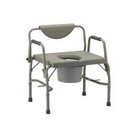 Nova Ortho-Med, Inc. Bariatric Drop-Arm Commode and Extra Wide Seat