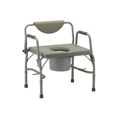 Nova Ortho-Med, Inc. Bariatric Drop-Arm Commode and Extra Wide Seat