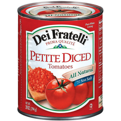 Dei Fratelli Petite Diced Tomatoes 28 Oz Can