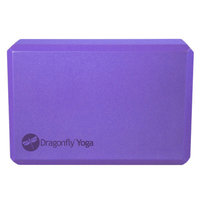 Dragonfly Foam Yoga Block - Purple ( 3