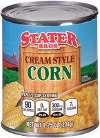 Stater Bros.® Cream Style Corn 8.25 oz. Can