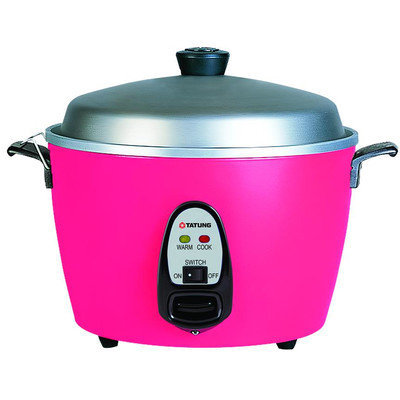 Tatung Multifunction Indirect Heat Rice Cooker Steamer and Warmer Size: 6-Cup