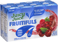 Juicy Juice® Fruitifuls™ Berry Cherry Burst Flavored Juice Beverage Blend 8-6.75 fl. oz. Boxes
