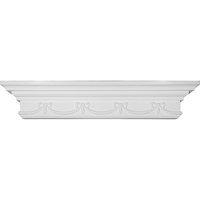 Ekena Millwork 24-in W x 4.375-in H x 4.125-in D Wall Mounted Shelving