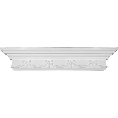 Ekena Millwork 24-in W x 4.375-in H x 4.125-in D Wall Mounted Shelving