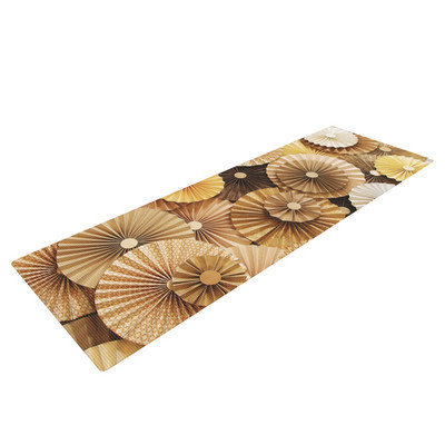 Kess Inhouse Caramel Latte by Heidi Jennings Yoga Mat