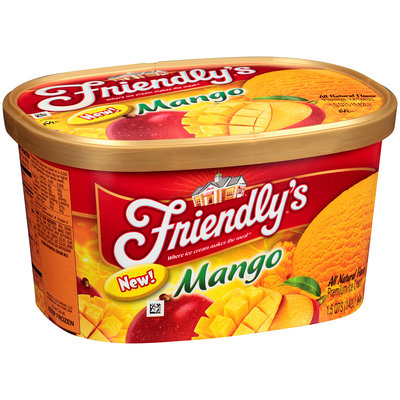 Friendly's® Mango Premium Ice Cream 48 oz. Tub
