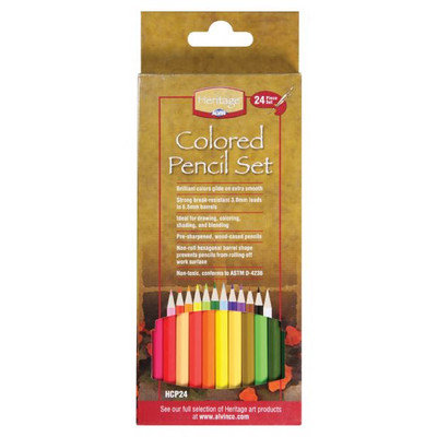 Alvin & Company Alvin and Co. Colored Pencil Set (Pack of 24)