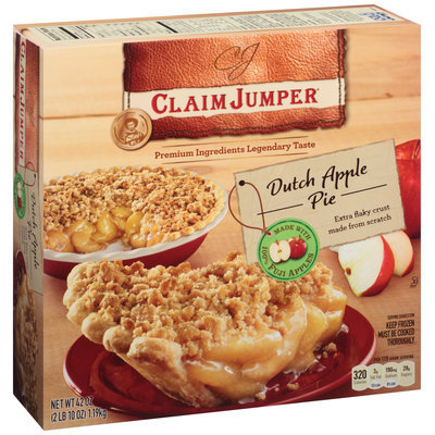 Claim Jumper® Dutch Apple Pie 42 oz. Box