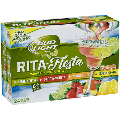 Bud Light Lime® Rita-Fiesta Variety Pack 24-8 fl. oz. Cans