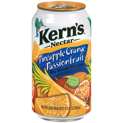 Kern's Pineapple Orange Passionfruit Nectar 11.5 Fl Oz Can