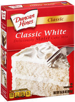 Duncan Hines® Classic White Cake Mix 15.25 oz. Box