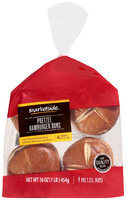 Marketside™ Pretzel Hamburger Buns 16 oz. Bag