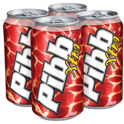 Pibb Xtra 4 pk, 12 oz Cans