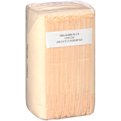 UFP-236 Attends® Dri-Sorb Plus Underpads with Polymer 23 in. x 36 in., 10 count