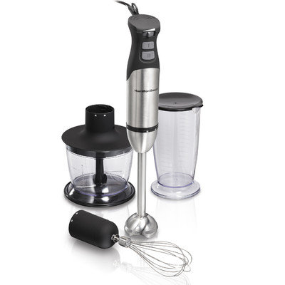 Hamilton Beach - Variable-speed Hand Blender - Silver