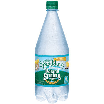 Poland Spring® Coconut Pineapple Sparkling Water 33.8 fl. oz. Bottle