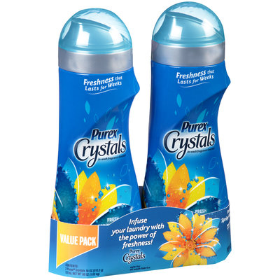 Purex® Crystals Fresh Spring Waters® In-Wash Fragrance Booster 2-18 oz. Bottles