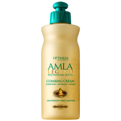 Optimum Salon Haircare Amla Legend Lightweight Frizz Control Combing Cream 10.14 oz. Bottle
