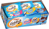 Goldfish® Grahams Vanilla Cupcake S'mores Fudge Brownie Baked Graham Snacks Variety Pack