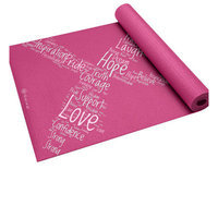 Gaiam America GAIAM Pink Ribbon II Printed Yoga Mat