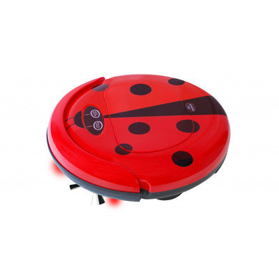 Techko Maid - Super Maid Robotic Vacuum - Red
