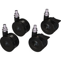 Crimson Av Four Piece Caster Set Compatible with Crimson Portable Stand