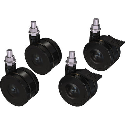 Crimson Av Four Piece Caster Set Compatible with Crimson Portable Stand