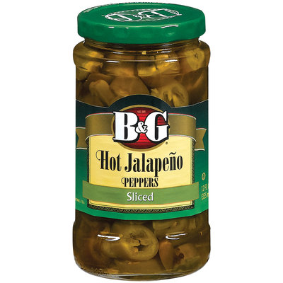 B&G Jalapeno Hot Slices Peppers 12 Oz Jar