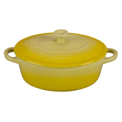 Le Creuset Stoneware 12 oz. Petite Oval Casserole Color: Soleil