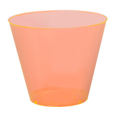 Fineline Settings, Inc Savvi Serve 9 oz. Old-Fashioned Tumbler (500 Pack) Finish: Orange