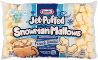 Kraft Jet-Puffed Snowman Mallows French Vanilla Marshmallows 8 oz. Bag