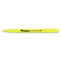 Universal Office Products Highlighters Universal Pocket Highlighter
