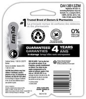 Duracell Hearing Aid Size 13 Batteries 12 Count