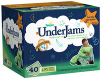 Pampers UnderJams Absorbent Underwear for Boys Size L/XL