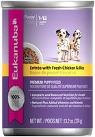Eukanuba Puppy Entree with Chicken & Rice Dog Food 13.2 oz. Can