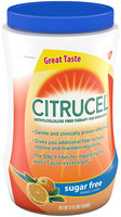 Citrucel® Sugar Free Orange Flavor Methylcellulose Fiber Therapy for Regularity 32 oz. Jar