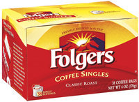 Folgers Classic Roast Coffee Singles