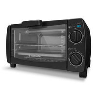 Toastmaster 4-Slice 10L Toaster Oven Black