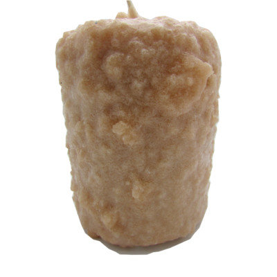 Starhollowcandleco Caramel Apple Pillar Candle Size: Round Cake Fatty 4