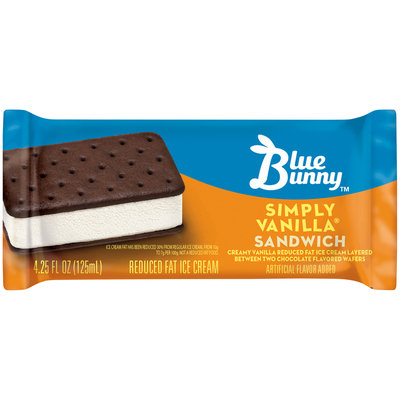 Blue Bunny Simple Vanilla Sandwich