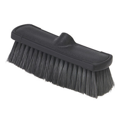 Carlisle Nylon Flothru Brush Black 10in -3636803