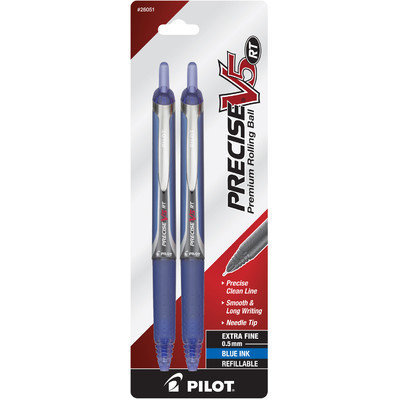 Pilot PIL26051 Precise Extra Fine Pt Retractable Rollerball Pens