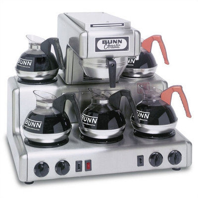 BUNN 20835.0004 12 Cup Coffee Brewer with 5 Warmers Thermo Fresh