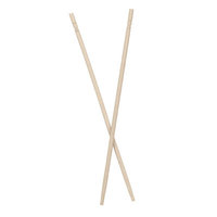 Paderno World Cuisine 49627-24 Bamboo Chopsticks - pack of 100 (unwrapped) L 9.5 x W 0.125 x H 0.125