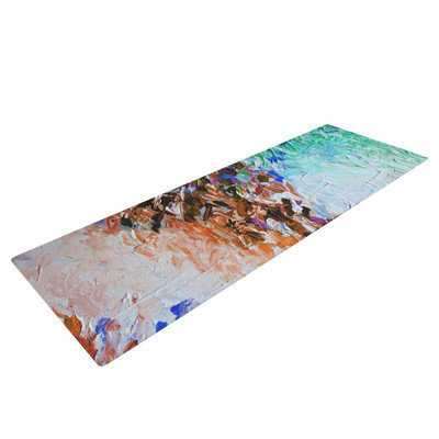 Kess Inhouse Winter Retreat by Ebi Emporium Yoga Mat