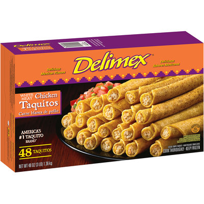 Delimex® White Meat Chicken Taquitos 48 ct Box